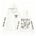 One Piece Monkey D. Luffy Zip Up Hoodie – Gear 5 Print