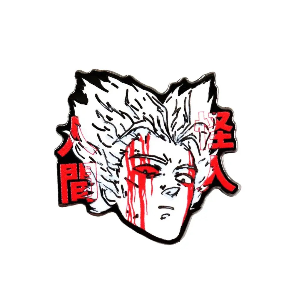 One Punch Man Garou Lapel Pin – Backpack Hat Badge