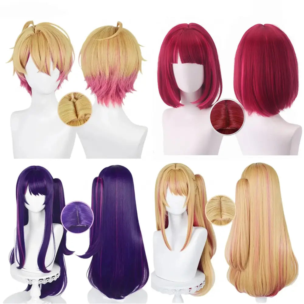 Oshi No Ko Hoshino Ai Cosplay Wig – Heat Resistant Hair