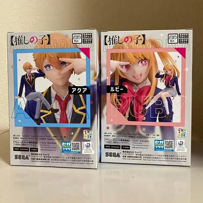 Oshi No Ko Hoshino Aqua & Ruby PVC Figures – 13CM