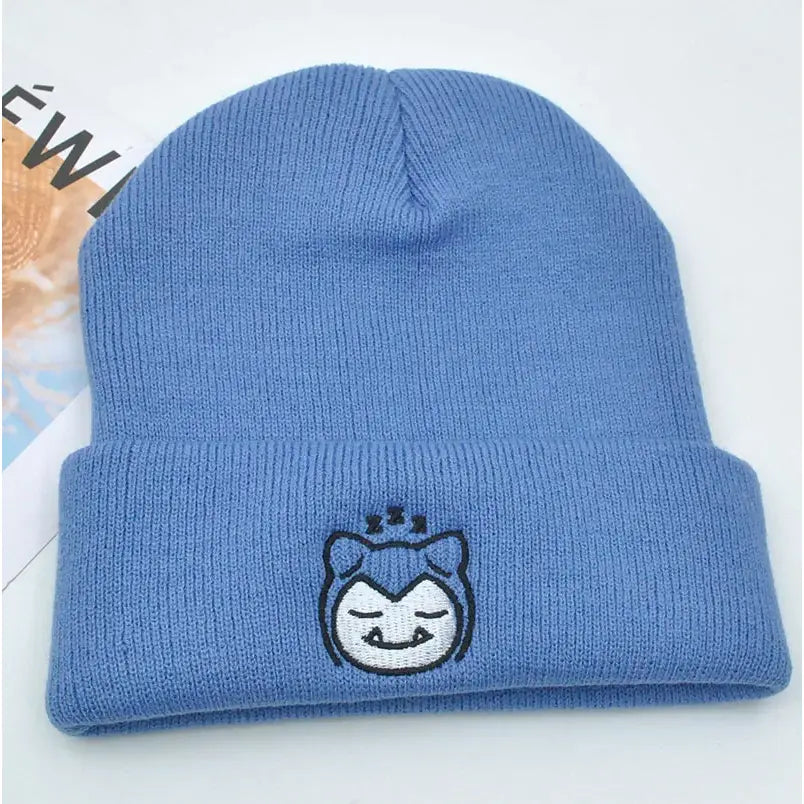Pokemon Gengar Knitted Hood Hat – Plush Knit Style