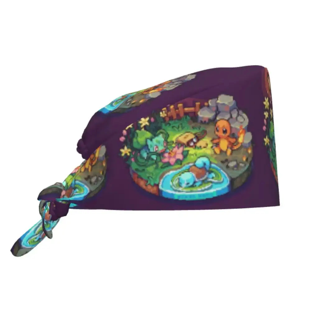 Pokémon Surgical Scrub Cap – Cotton Medical Hat