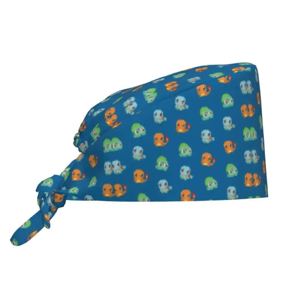 Pokémon Surgical Scrub Cap – Cotton Medical Hat