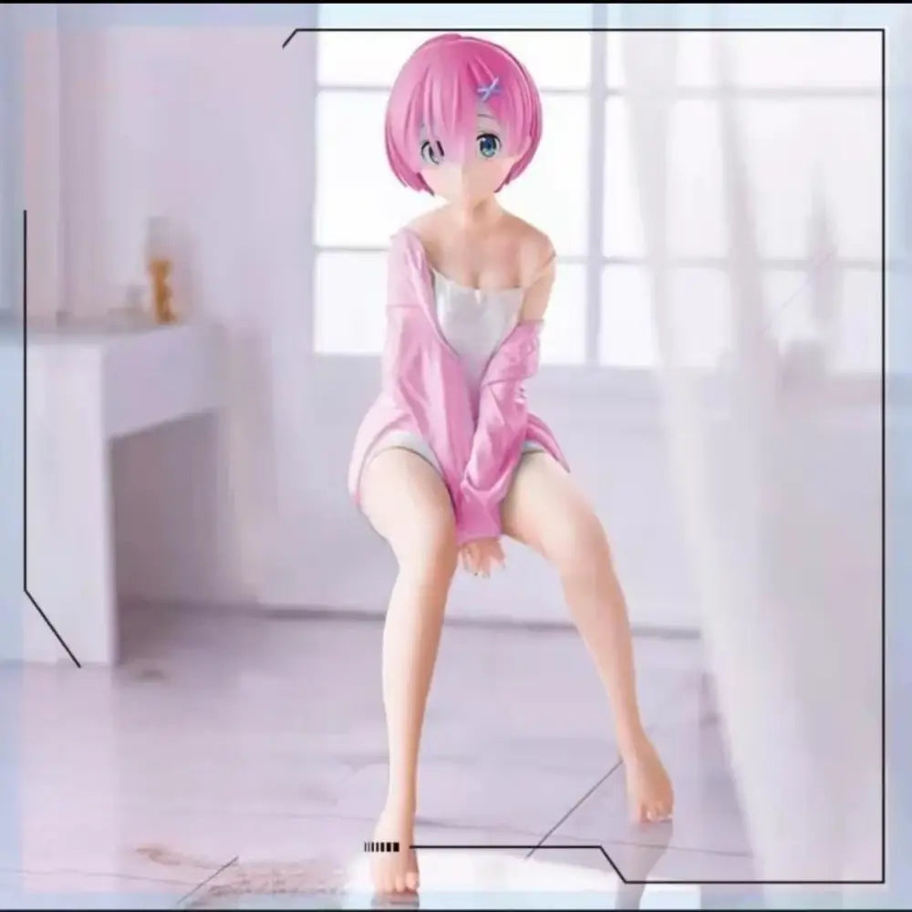 Re:Zero Rem Sitting Chair PVC Figure – Cute Collectible