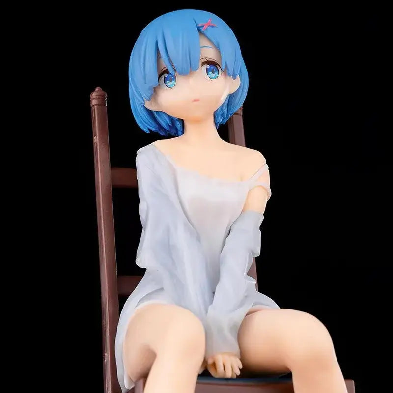 Re:Zero Rem Sitting Chair PVC Figure – Cute Collectible
