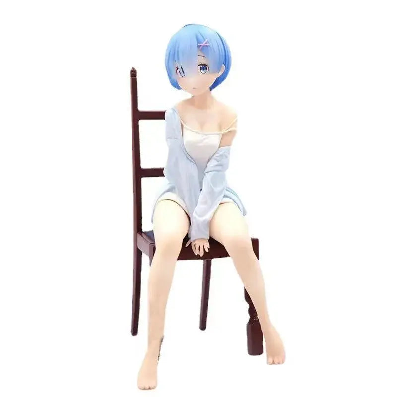 Re:Zero Rem Sitting Chair PVC Figure – Cute Collectible