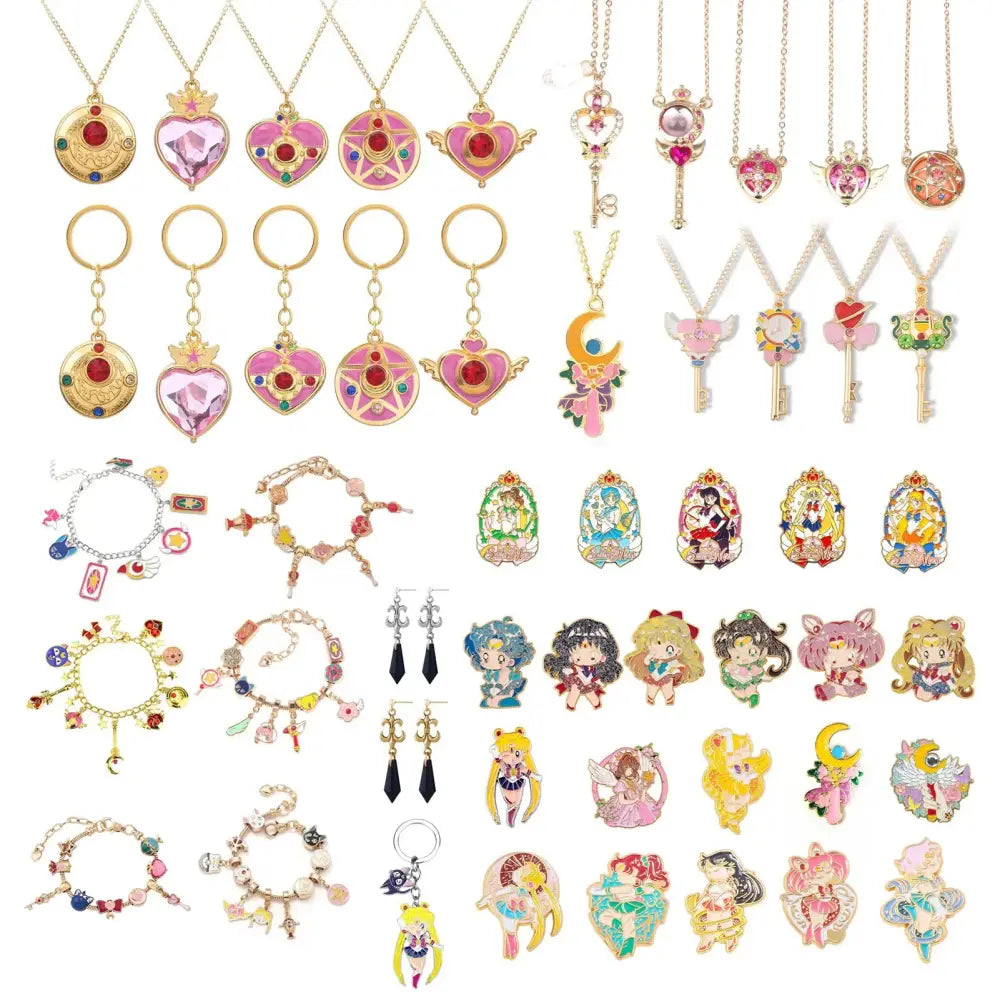 Sailor Moon Tsukino Usagi Enamel Keychain – Cosplay Jewelry
