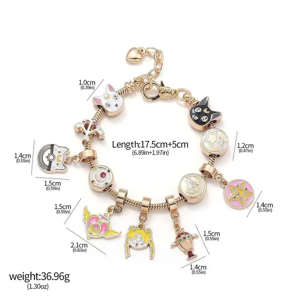 Sailor Moon Tsukino Usagi Enamel Keychain – Cosplay Jewelry