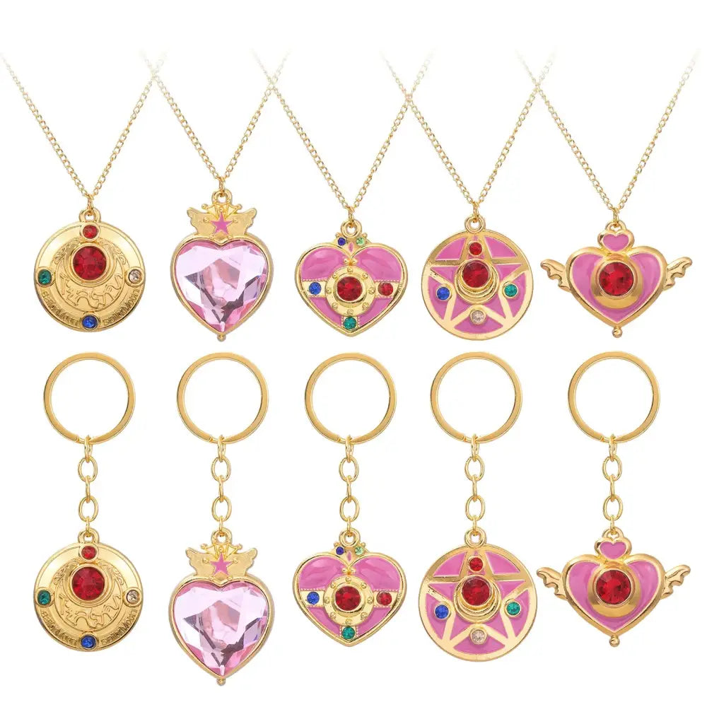 Sailor Moon Tsukino Usagi Enamel Keychain – Cosplay Jewelry