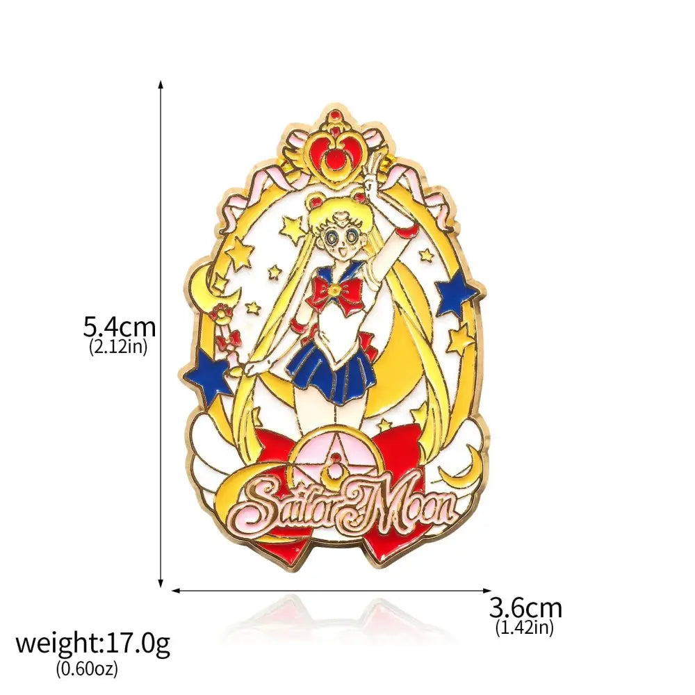 Sailor Moon Tsukino Usagi Enamel Keychain – Cosplay Jewelry