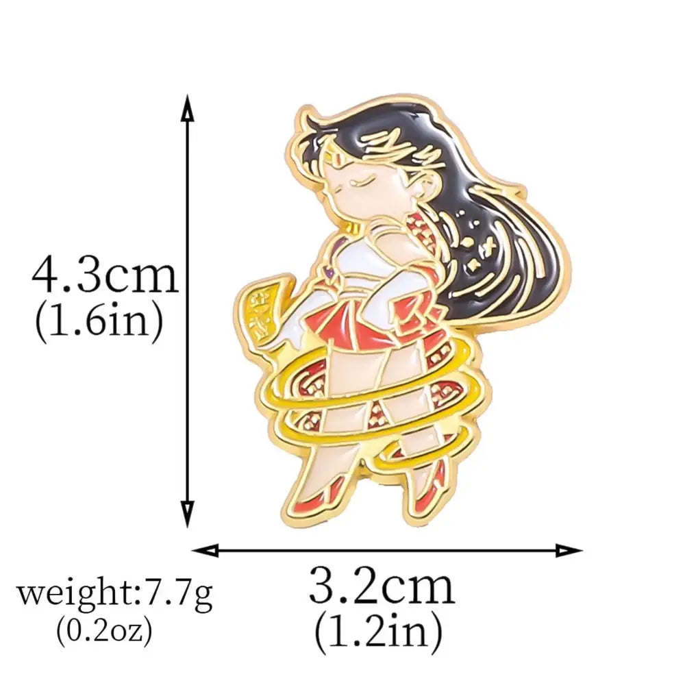 Sailor Moon Tsukino Usagi Enamel Keychain – Cosplay Jewelry