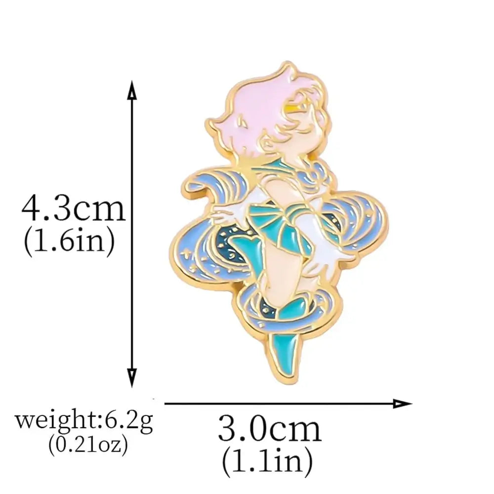 Sailor Moon Tsukino Usagi Enamel Keychain – Cosplay Jewelry