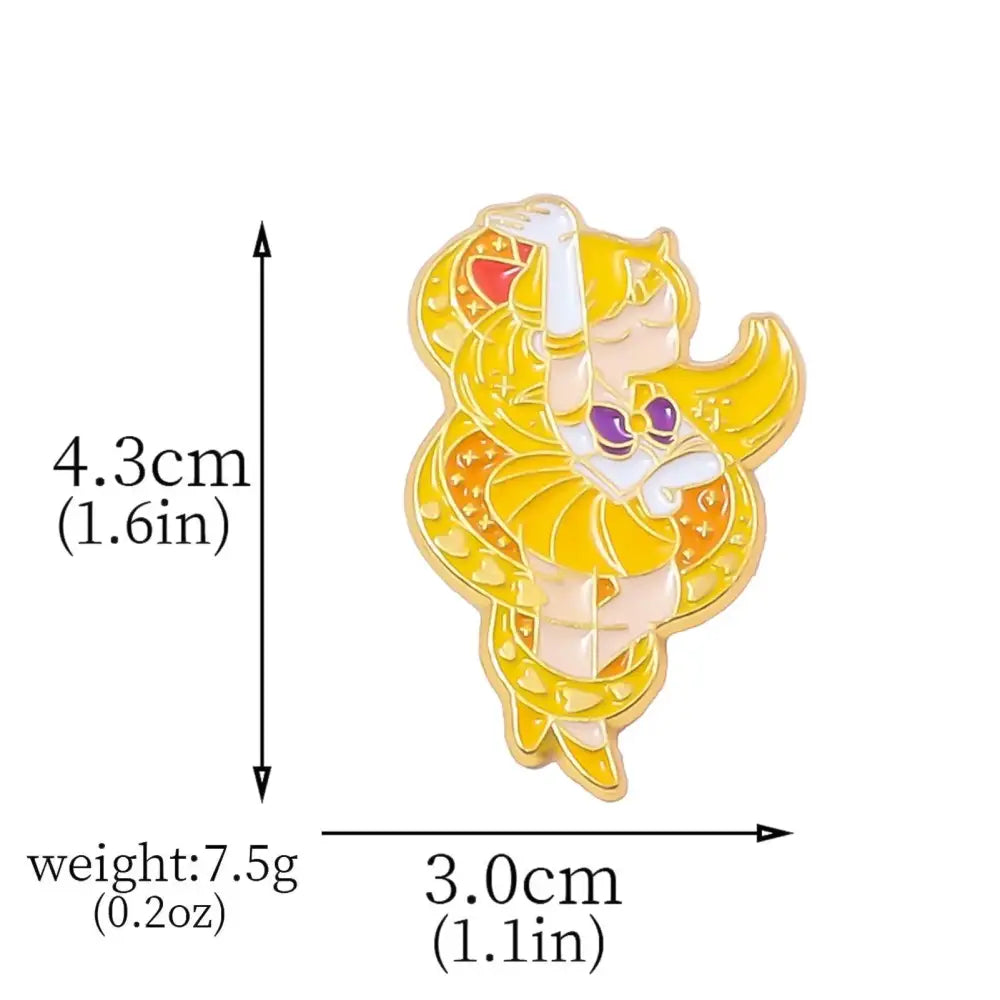 Sailor Moon Tsukino Usagi Enamel Keychain – Cosplay Jewelry