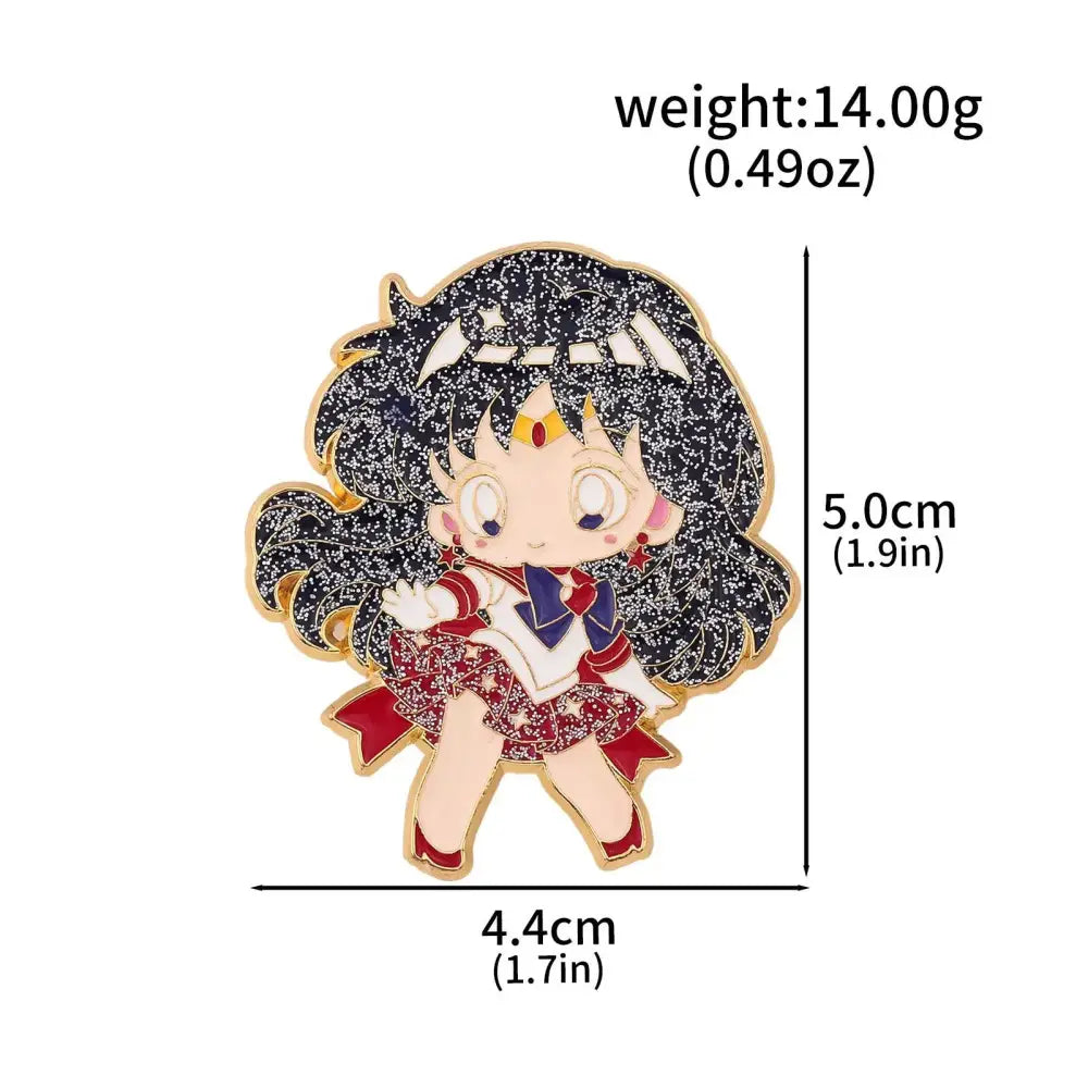 Sailor Moon Tsukino Usagi Enamel Keychain – Cosplay Jewelry