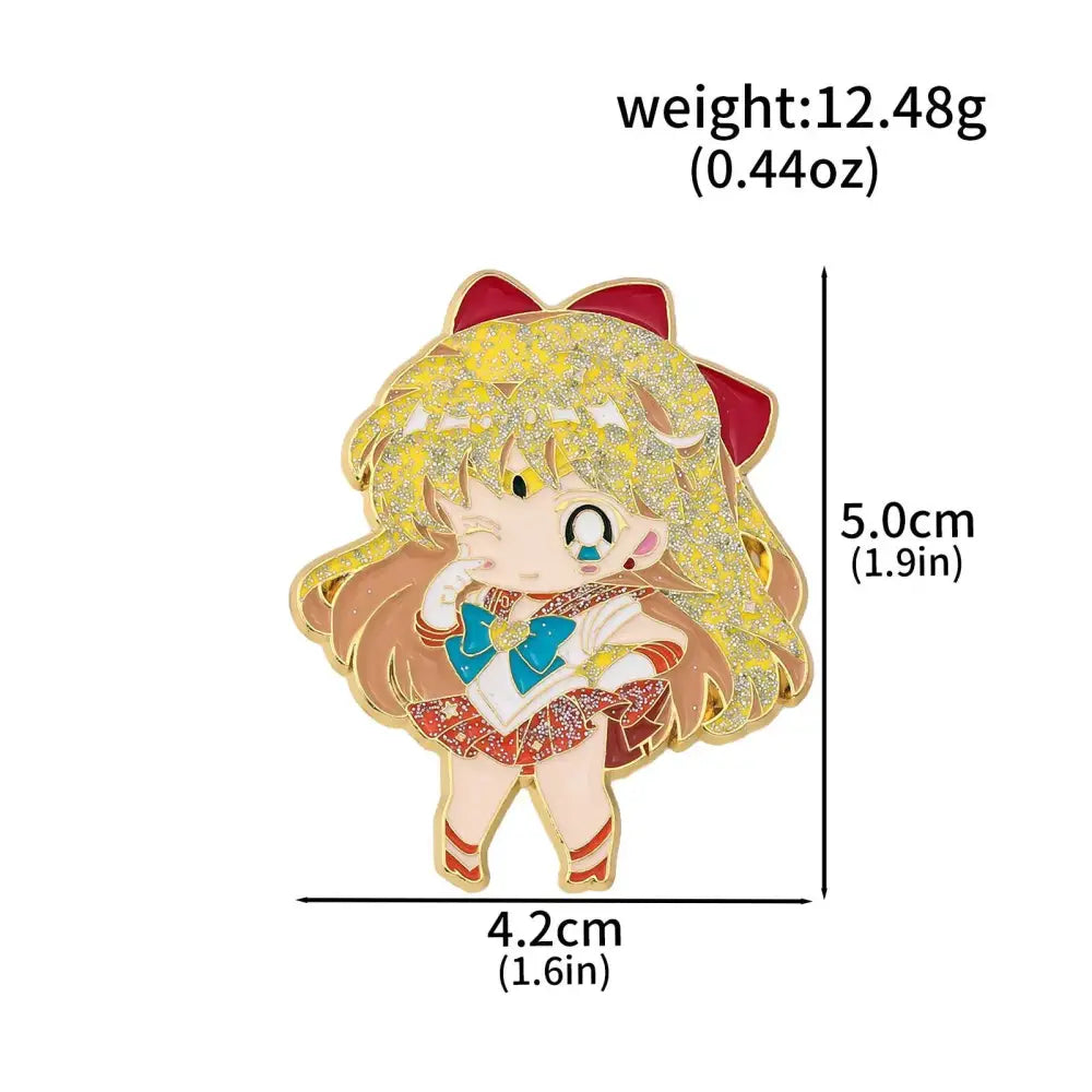 Sailor Moon Tsukino Usagi Enamel Keychain – Cosplay Jewelry