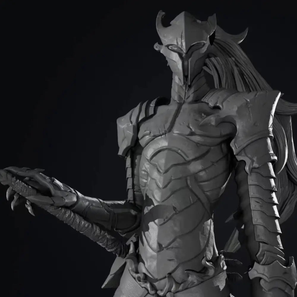 Solo Leveling Igris Garage Kit – Unpainted Figure Model