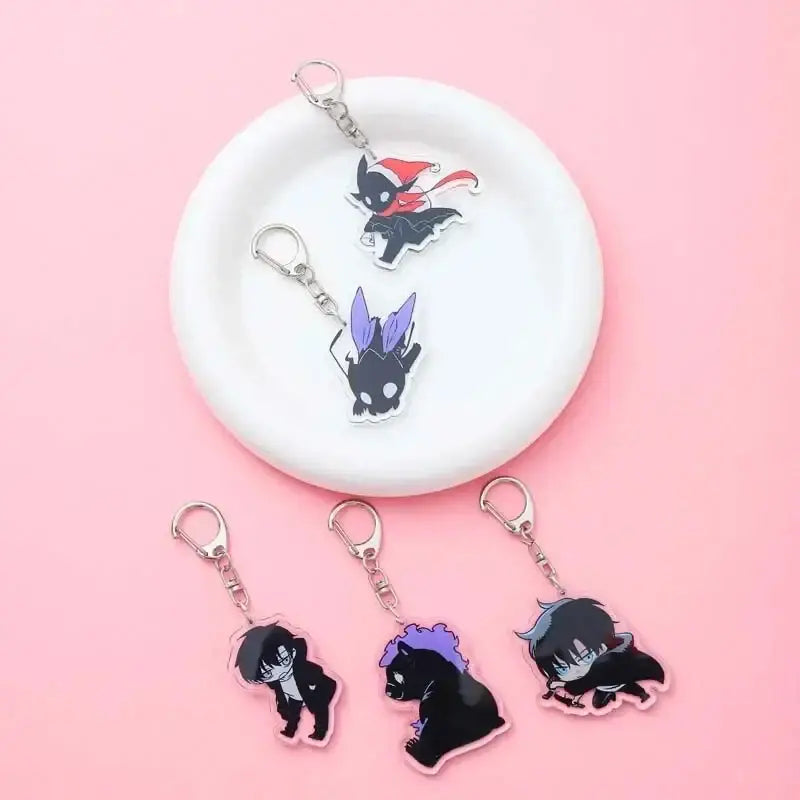 Solo Leveling Sung Jin-Woo Acrylic Keychain – Bag Pendant