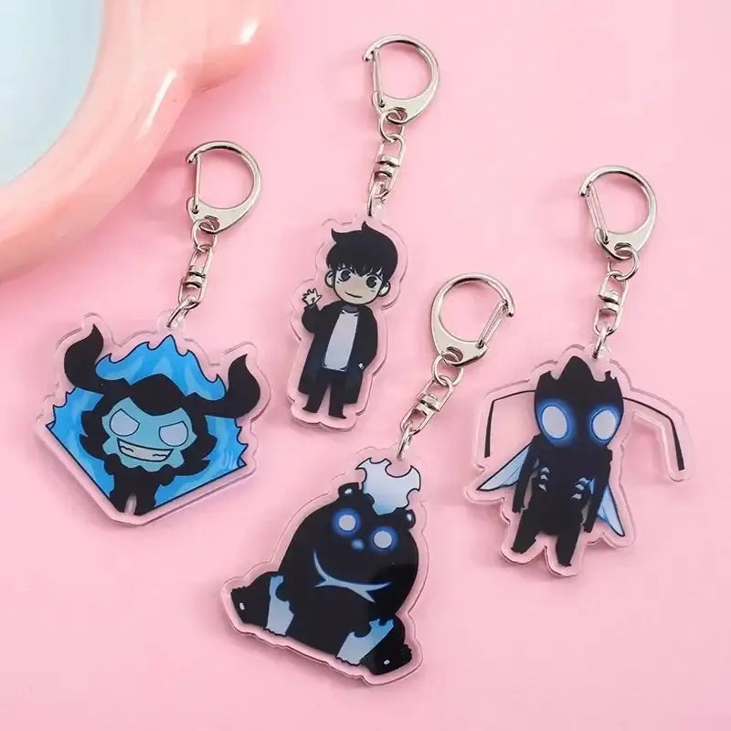 Solo Leveling Sung Jin-Woo Acrylic Keychain – Bag Pendant