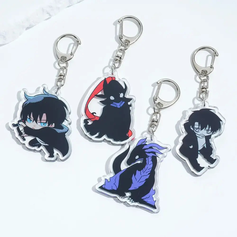 Solo Leveling Sung Jin-Woo Acrylic Keychain – Bag Pendant
