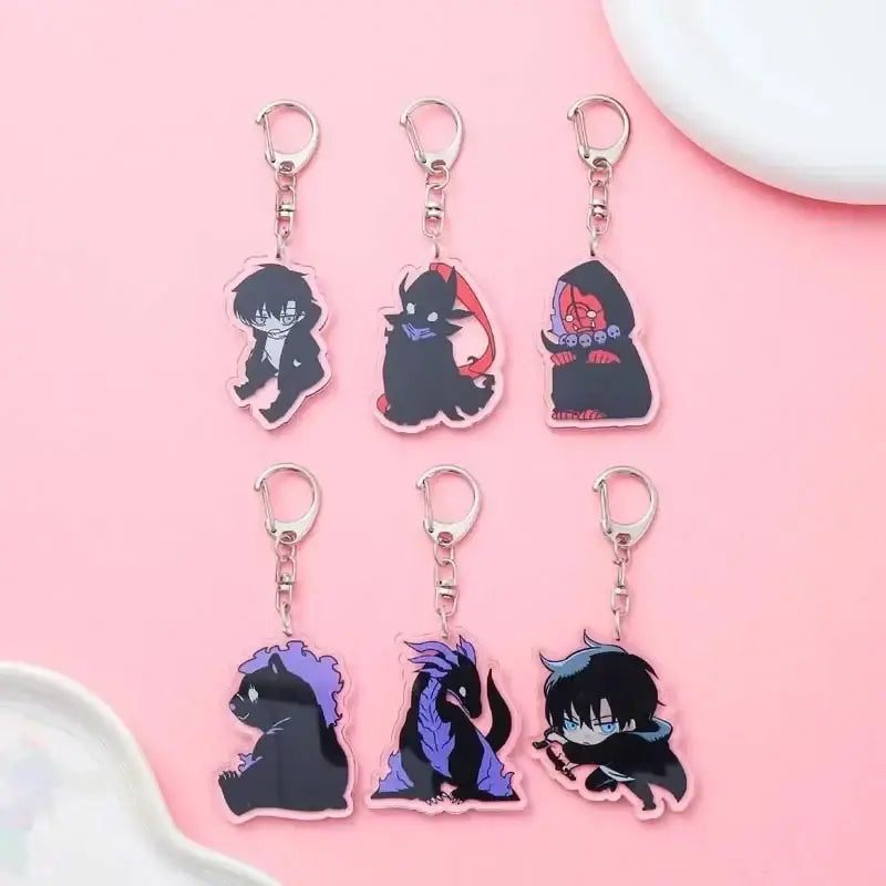 Solo Leveling Sung Jin-Woo Acrylic Keychain – Bag Pendant