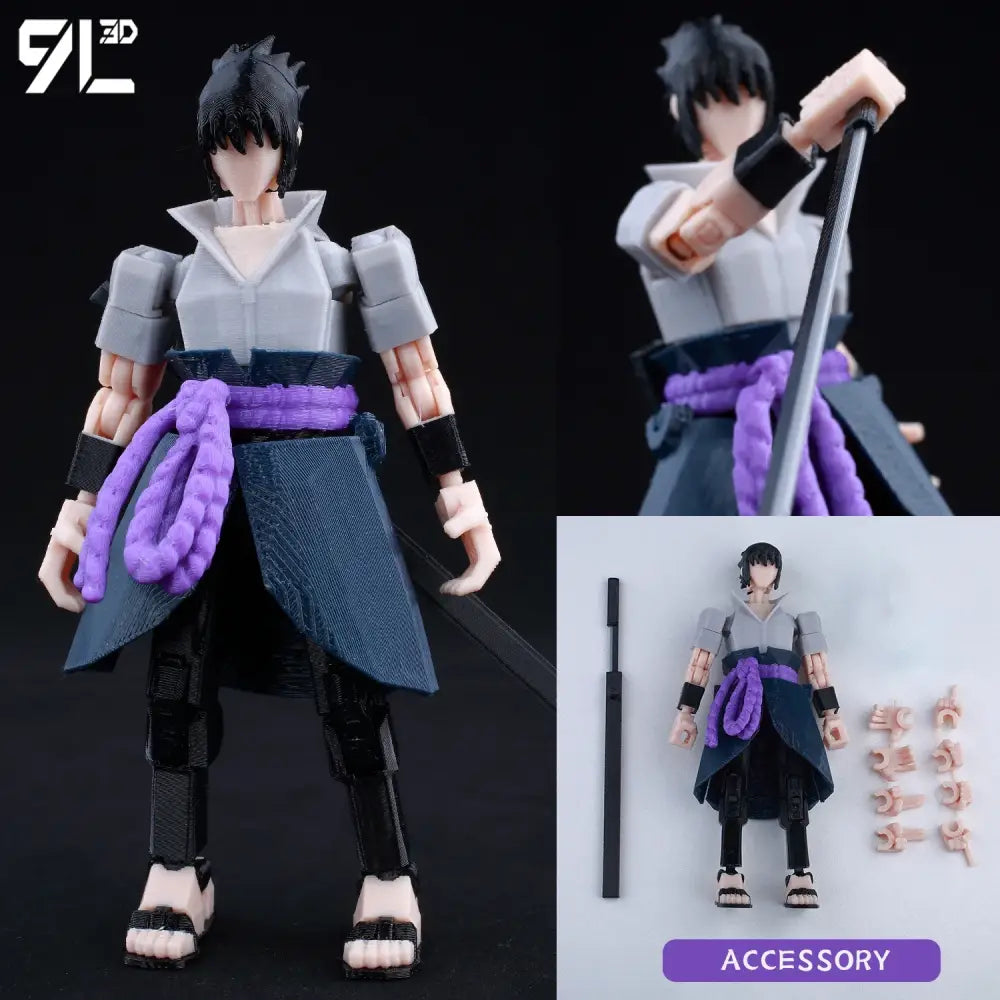 Solo Leveling Sung Jin-Woo Action Figure – 3D Printed Movable Dummy 13