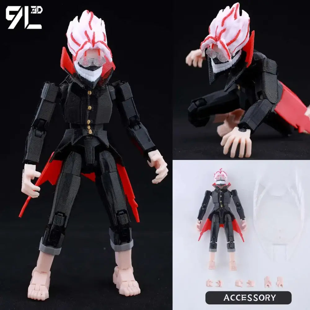 Solo Leveling Sung Jin-Woo Action Figure – 3D Printed Movable Dummy 13