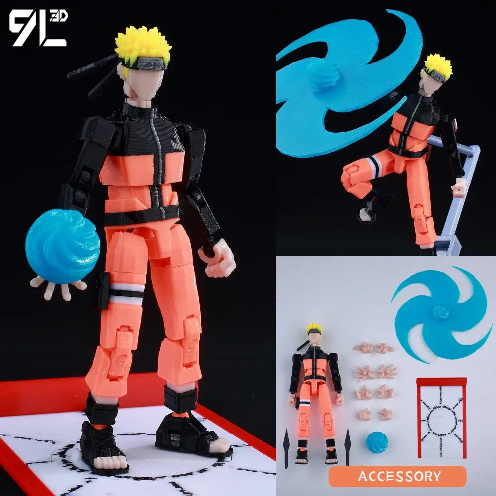 Solo Leveling Sung Jin-Woo Action Figure – 3D Printed Movable Dummy 13