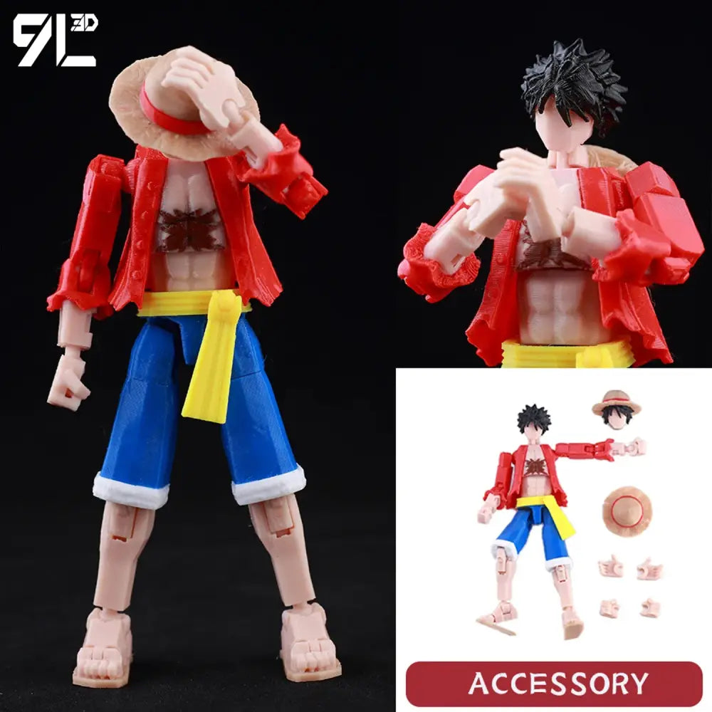 Solo Leveling Sung Jin-Woo Action Figure – 3D Printed Movable Dummy 13
