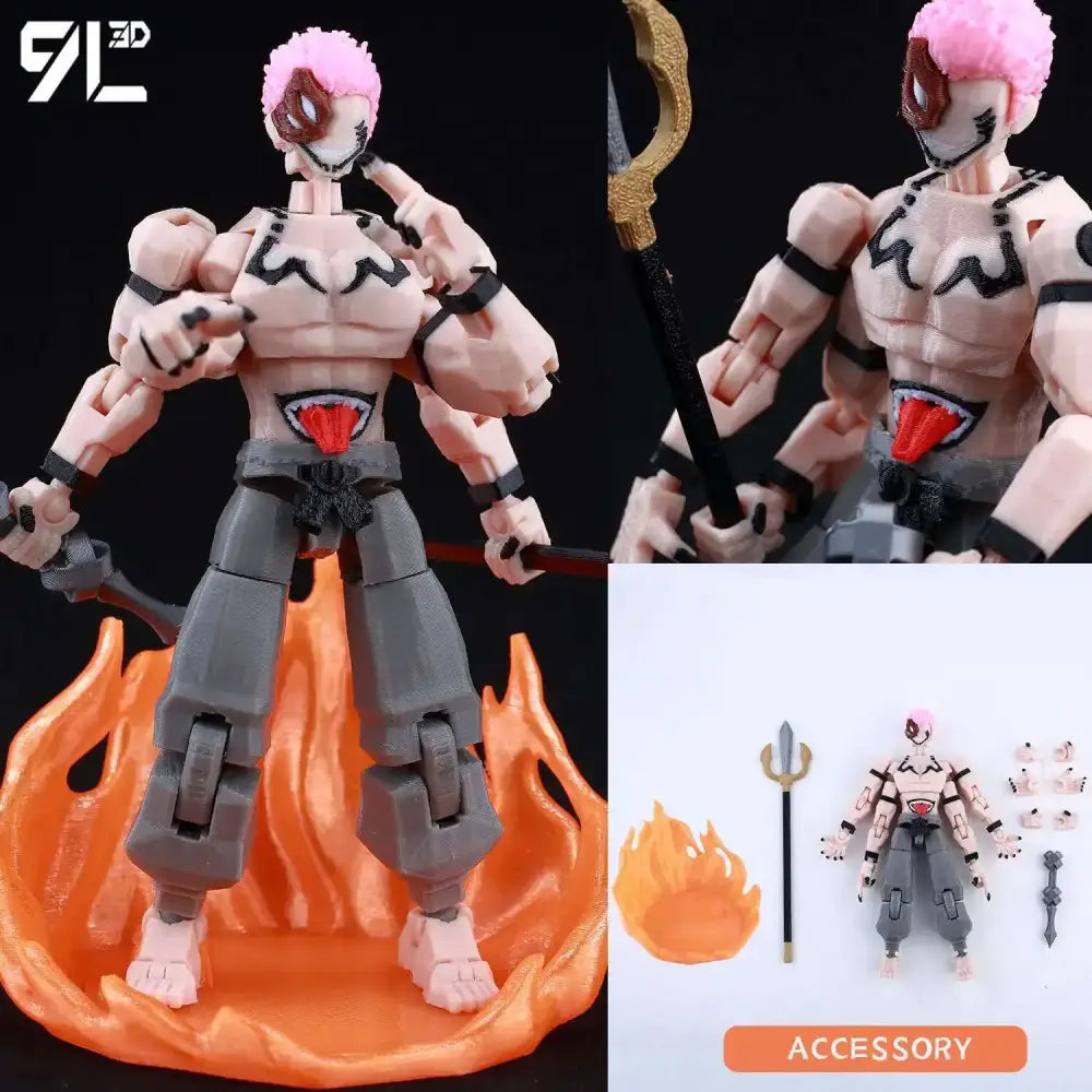 Solo Leveling Sung Jin-Woo Action Figure – 3D Printed Movable Dummy 13