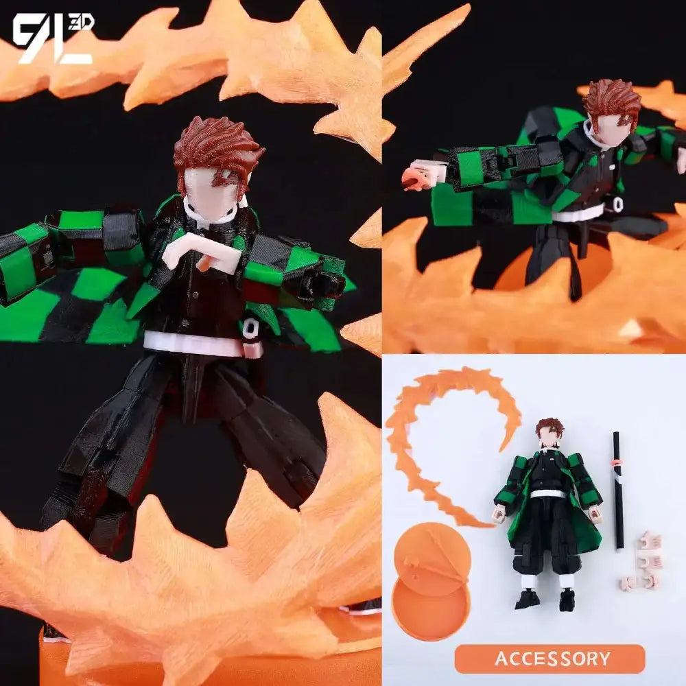 Solo Leveling Sung Jin-Woo Action Figure – 3D Printed Movable Dummy 13
