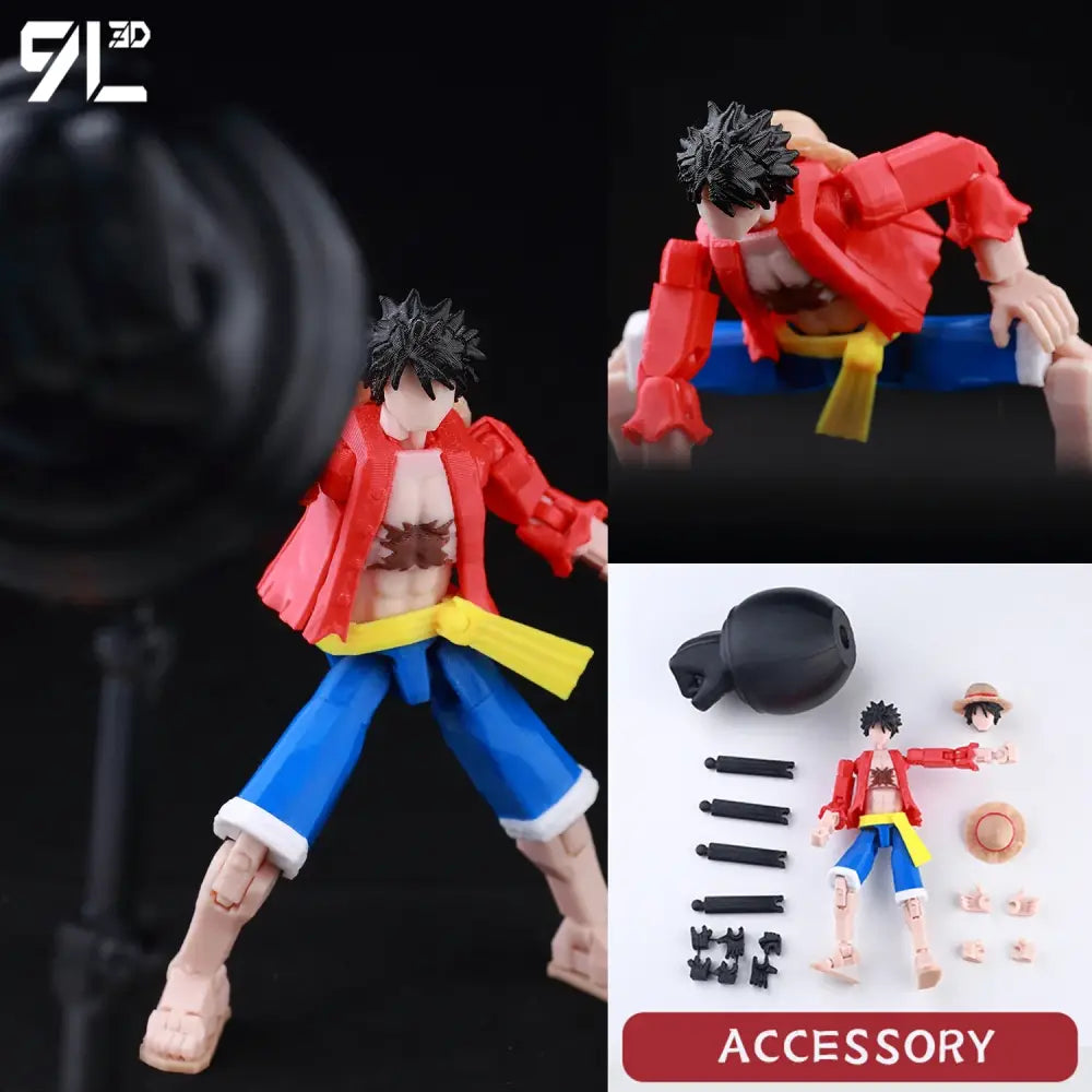 Solo Leveling Sung Jin-Woo Action Figure – 3D Printed Movable Dummy 13