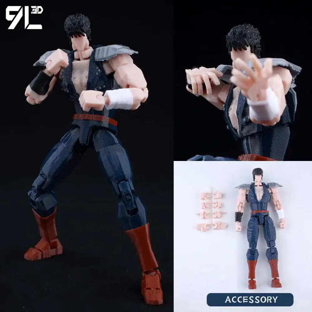 Solo Leveling Sung Jin-Woo Action Figure – 3D Printed Movable Dummy 13