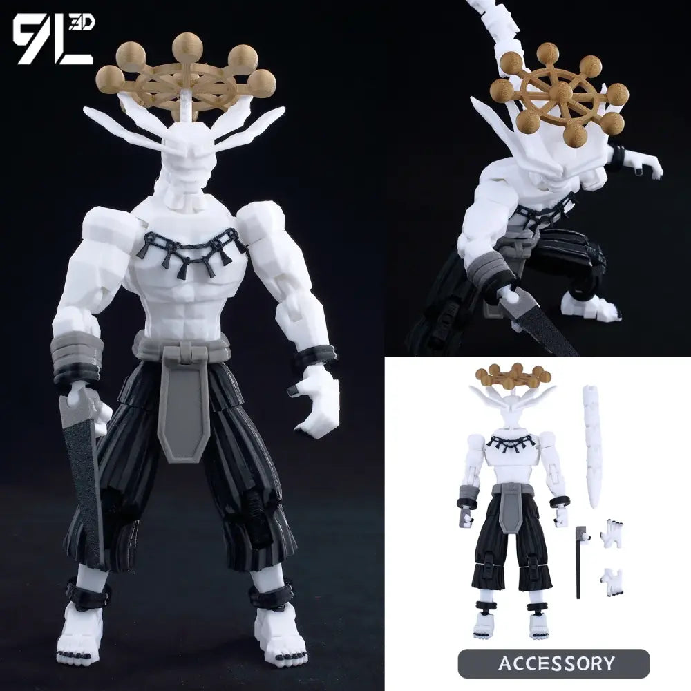 Solo Leveling Sung Jin-Woo Action Figure – 3D Printed Movable Dummy 13