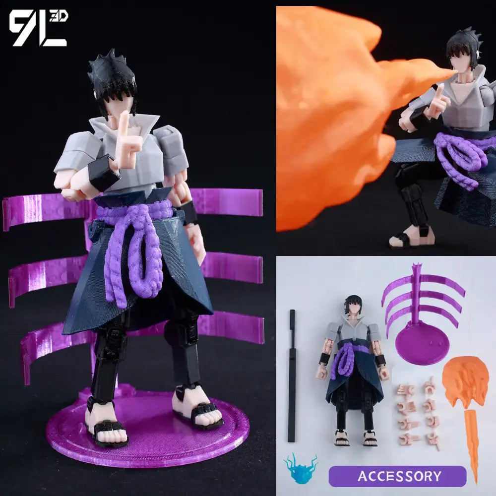 Solo Leveling Sung Jin-Woo Action Figure – 3D Printed Movable Dummy 13