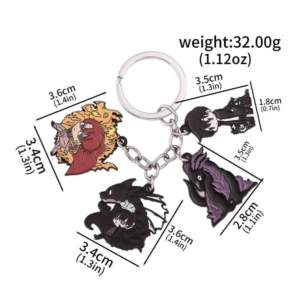 Solo Leveling Sung Jin Woo Keychain – Short Blade Pendant