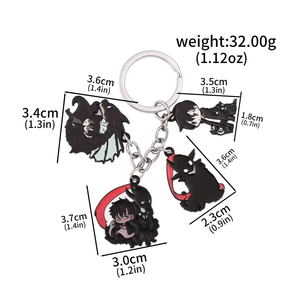 Solo Leveling Sung Jin Woo Keychain – Short Blade Pendant