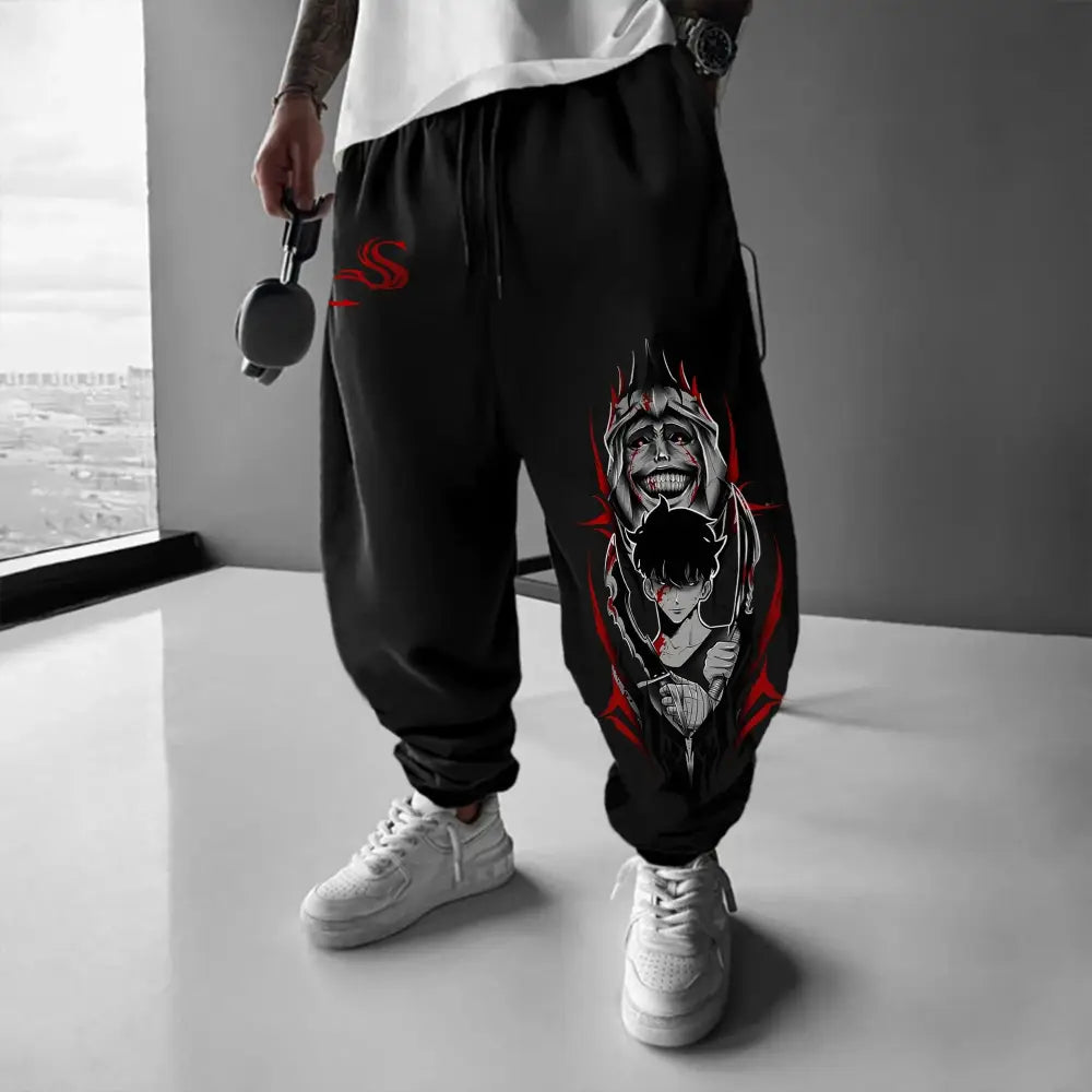 Solo Leveling Sung Jin-Woo Oversized T-Shirt – Loose Fit