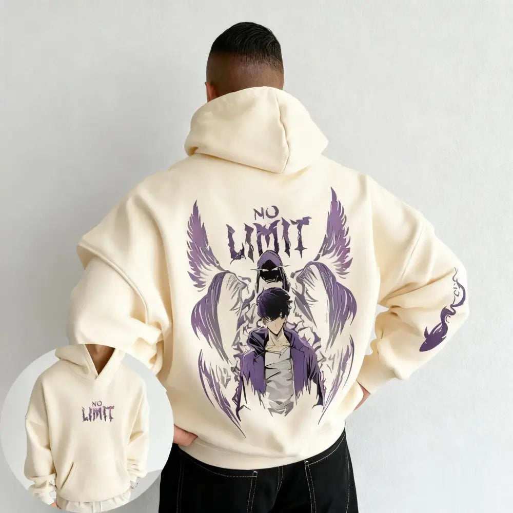 Solo Leveling Sung Jin-Woo Pullover Hoodie – Unisex Casual