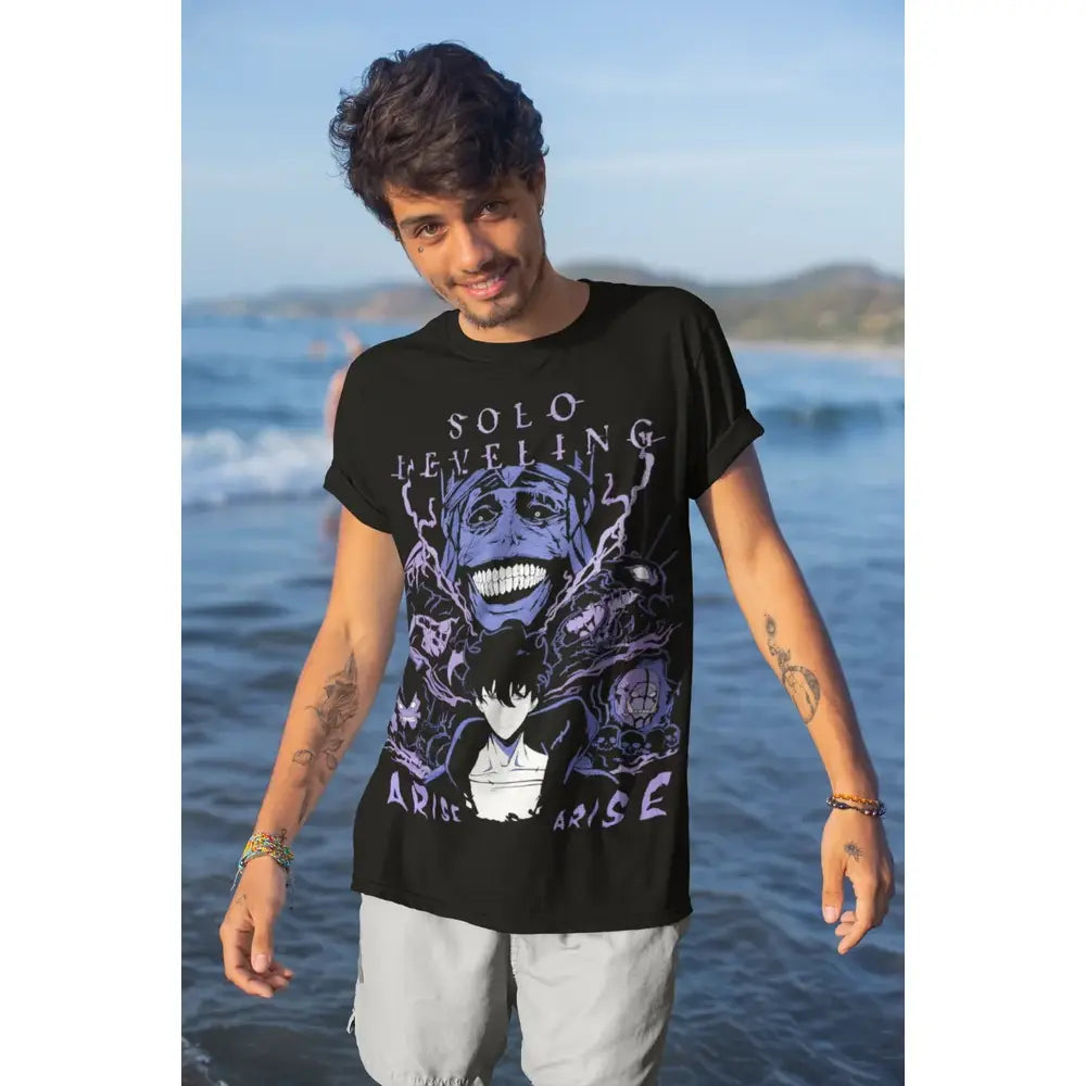 Solo Leveling Sung Jin Woo T-Shirt – Soft Unisex Tee