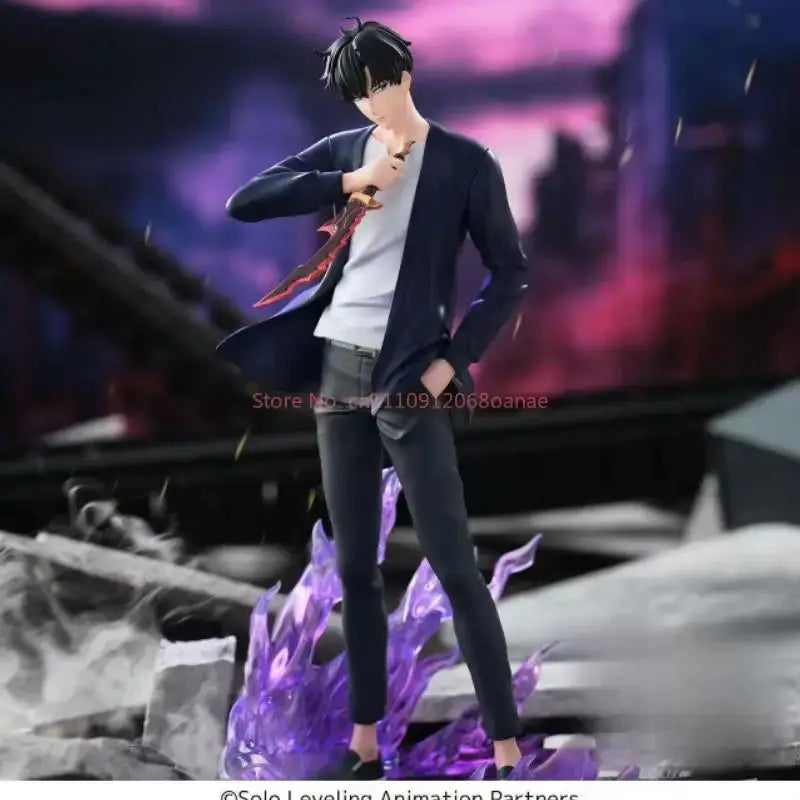 Solo Leveling Sung Jinwoo PVC Figurine – Collectible Statue
