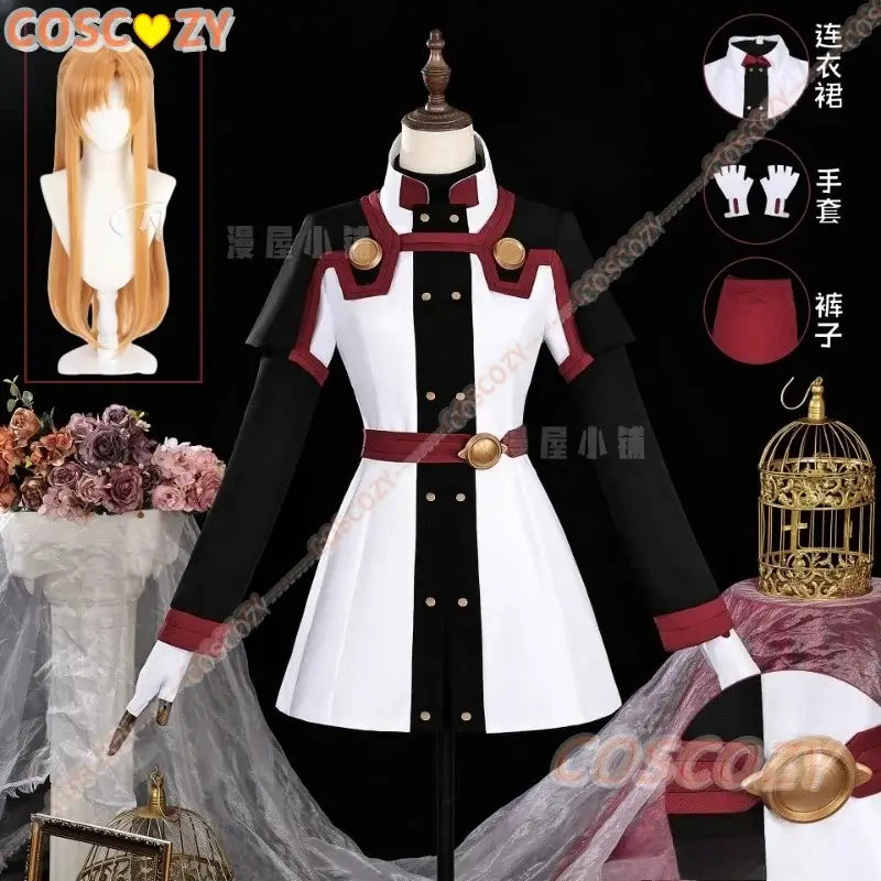 Sword Art Online Asuna Cosplay Costume – Uniform Outfit