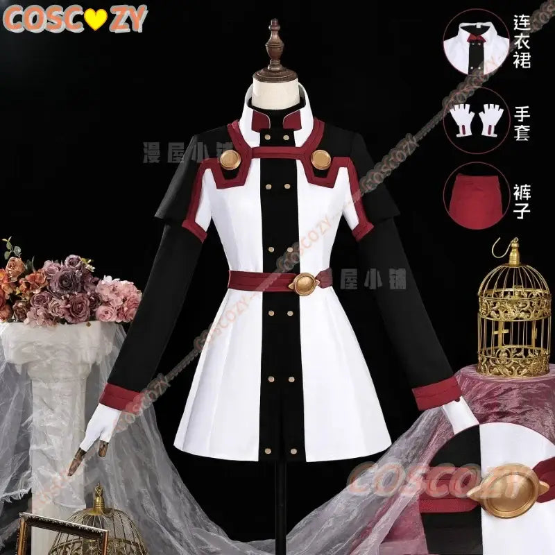 Sword Art Online Asuna Cosplay Costume – Uniform Outfit