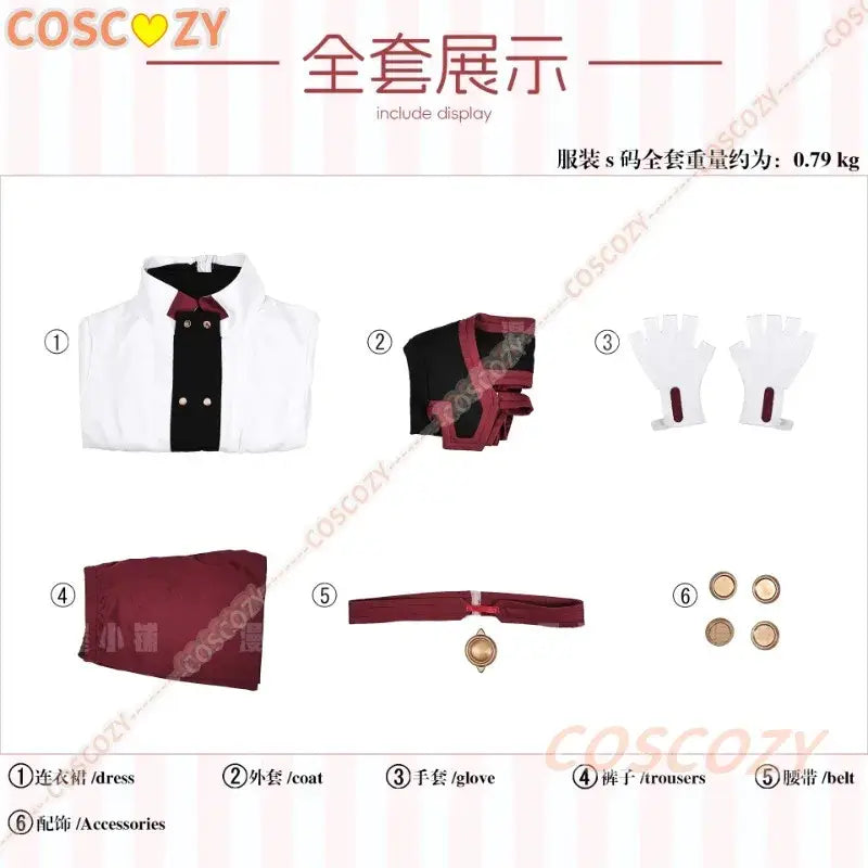 Sword Art Online Asuna Cosplay Costume – Uniform Outfit