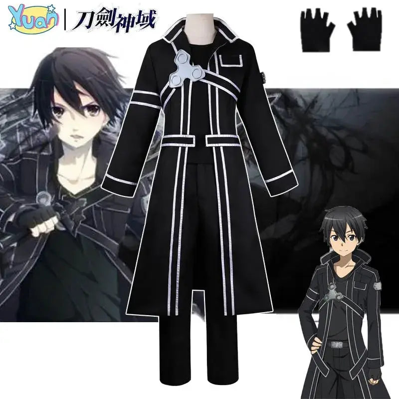 Sword Art Online Kirito Cosplay Uniform – Jacket Suit