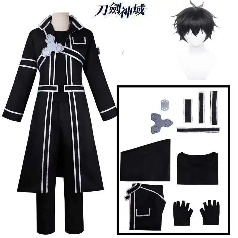 Sword Art Online Kirito Cosplay Uniform – Jacket Suit