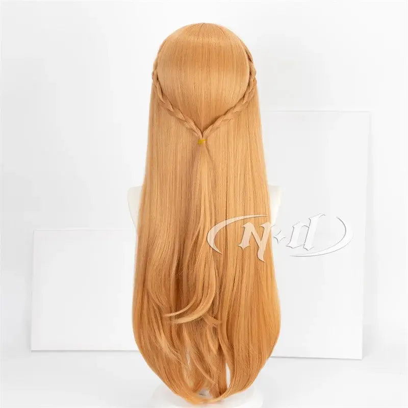 Sword Art Online Yuuki Asuna Cosplay Wig – Chestnut Synthetic Hair
