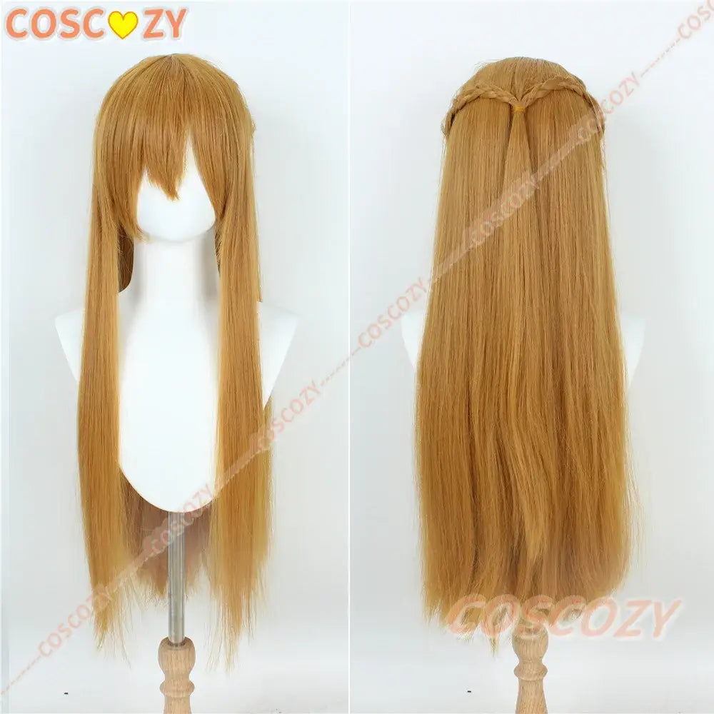 Sword Art Online Yuuki Asuna Cosplay Wig – Party Costume
