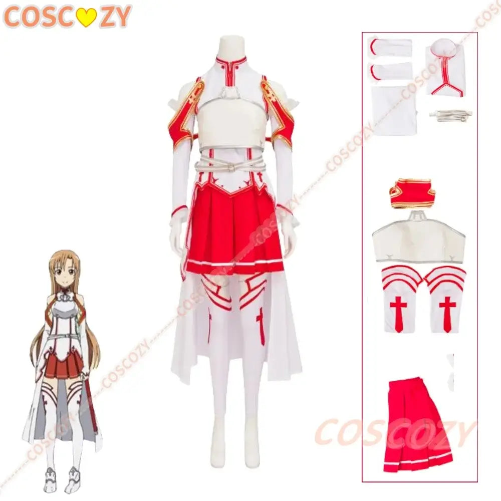 Sword Art Online Yuuki Asuna Cosplay Wig – Party Costume