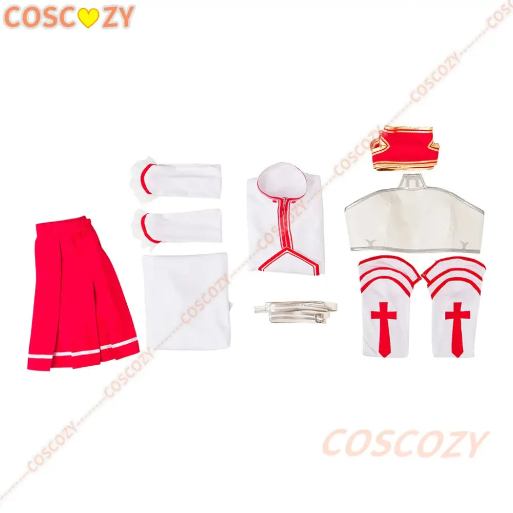Sword Art Online Yuuki Asuna Cosplay Wig – Party Costume
