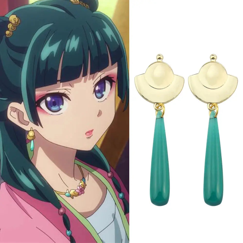 The Apothecary Diaries Maomao Drop Earrings – Cosplay Jewelry